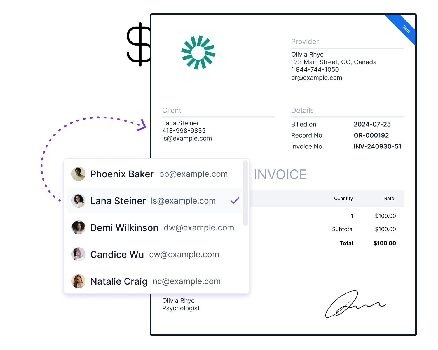 Invoicing & Bookkeeping Psylio