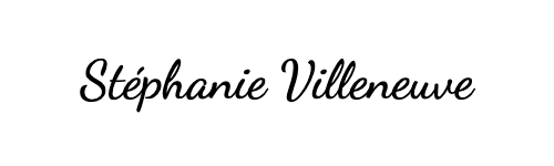 Stéphanie Villeneuve signature